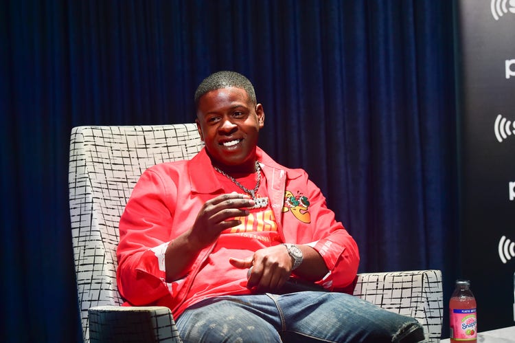 Blac Youngsta Speaks at his 'Church on Sunday' Album Listening event at Pandora Studios on November 20, 2019 in Atlanta, Georgia.