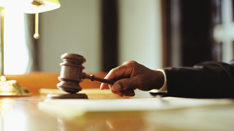 judge and gavel