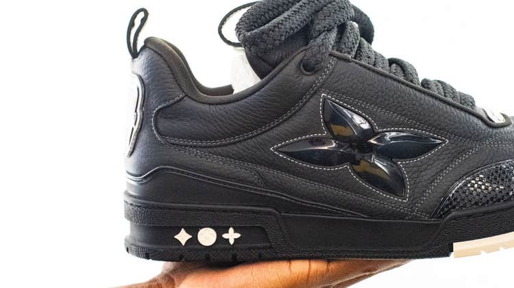 Louis Vuitton LV Skate Sneaker detail view