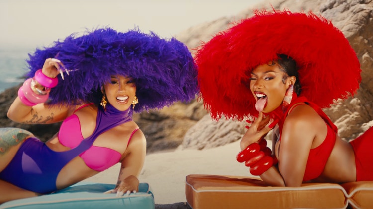 Cardi B and Megan Thee Stallion