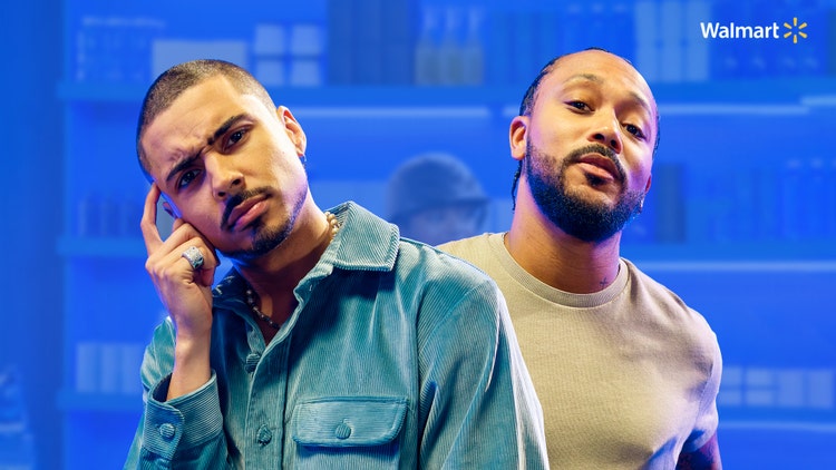 Quincy Brown and Romeo Miller Receipts