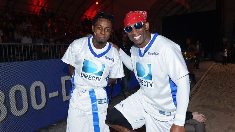 Lil Wayne and Deion Sanders