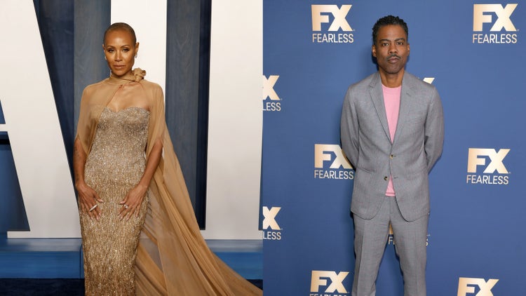 Jada Pinkett Smith and Chris Rock