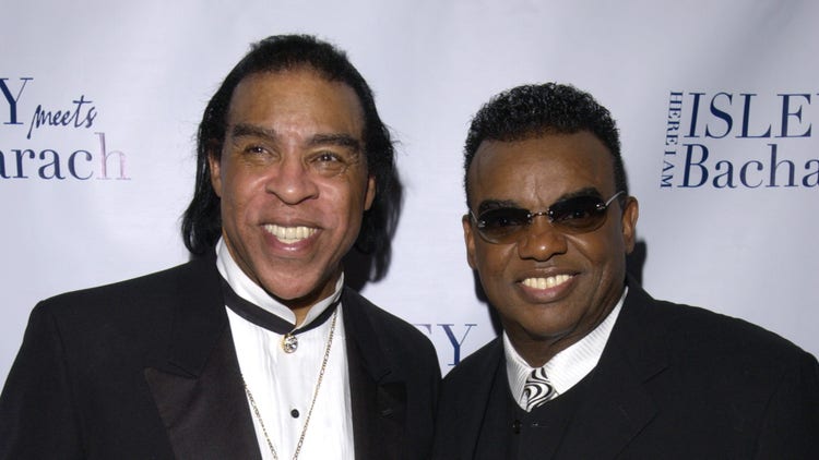 Rudolph Isley and Ronald Isley