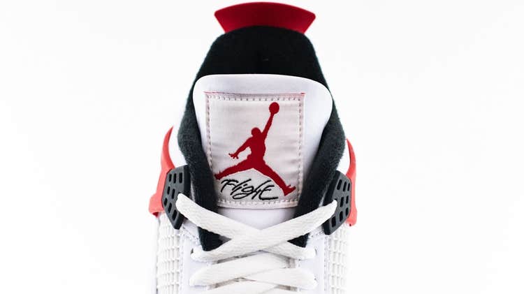 Air Jordan 4 Red Cement details