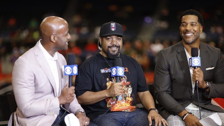 Ice Cube interviewed during BIG3 playoffs