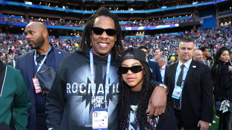 JAY-Z and Blue Ivy Carter