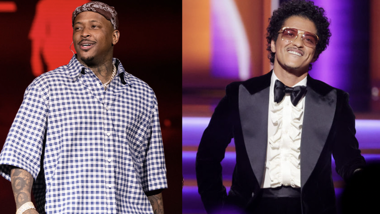 YG and Bruno Mars