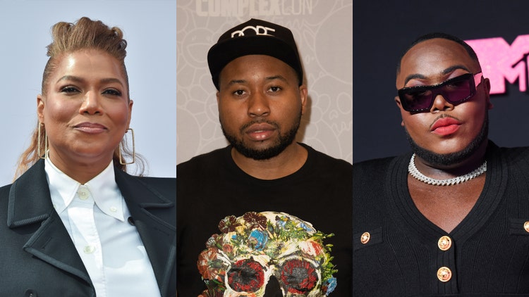 Queen Latifah, DJ Akademiks, and Saucy Santana