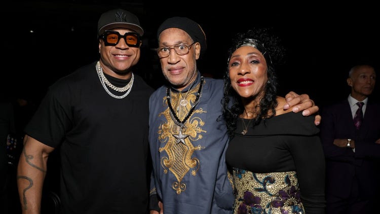 LL Cool J and DJ Kool Herc at Rock & Roll Hall of Fame