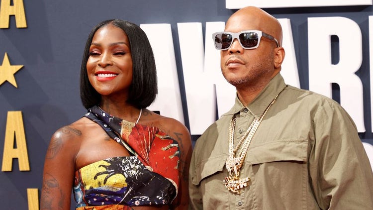 Styles P and his wife Adjua Styles