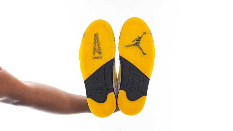 A Ma Maniere x Air Jordan V “Dawn” bottom soles