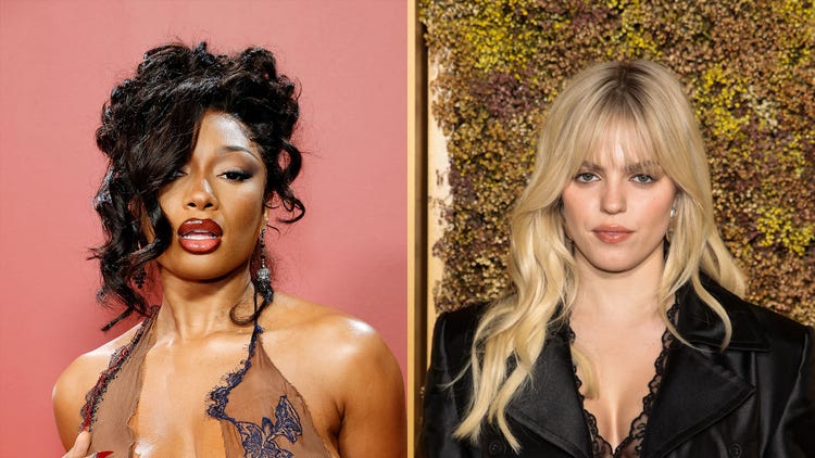 Megan Thee Stallion and Renee Rapp