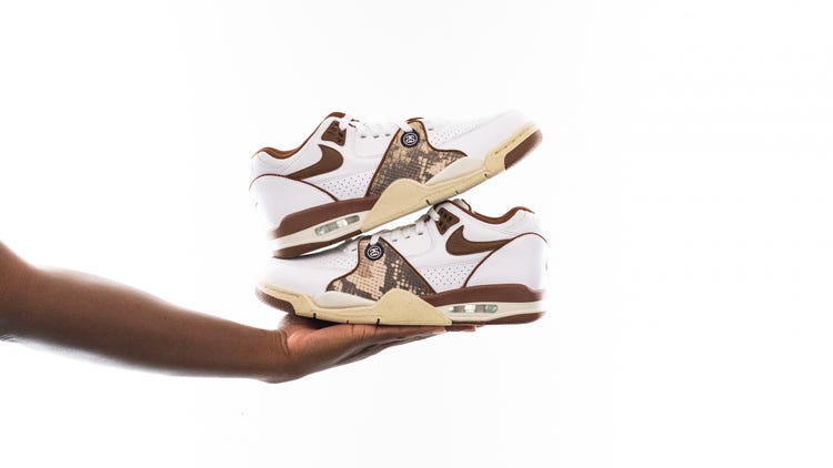 Stüssy x Nike Air Flight '89 Low Brown