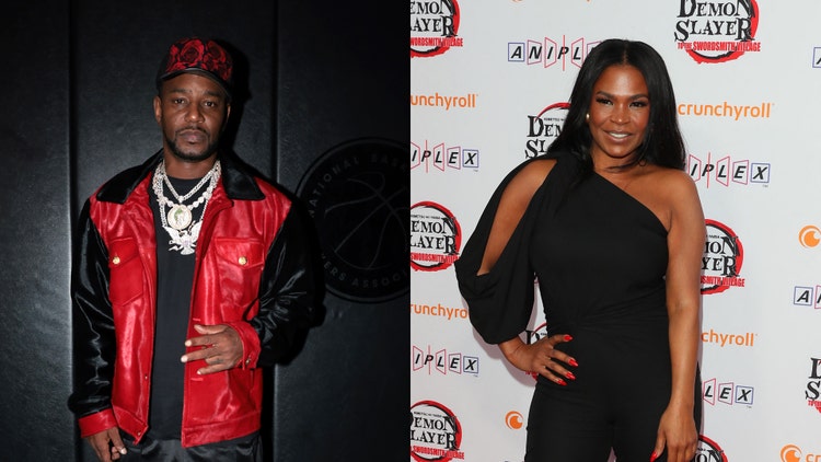 Cam'ron and Nia Long