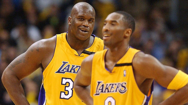 Shaquille O'Neal and Kobe Bryant
