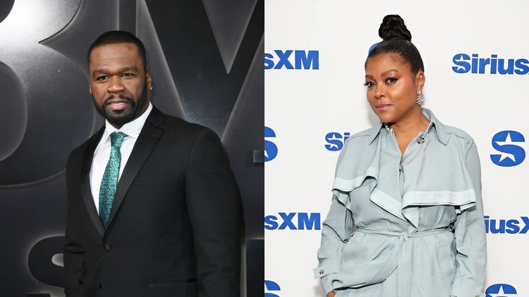 50 Cent and Taraji P. Henson