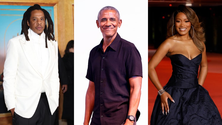 JAY-Z, Barack Obama and Keke Palmer