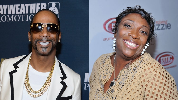 Katt Williams and Wanda Smith