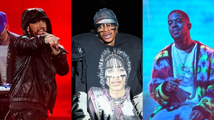 Eminem, Teezo Touchdown and Kid Cudi