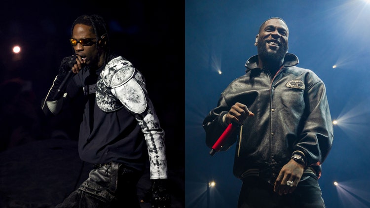 Travis Scott and Burna Boy
