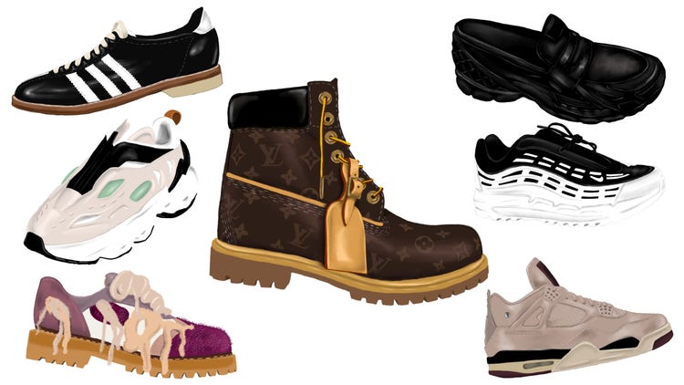 Men's Fall 2024 Fashion Week footwear