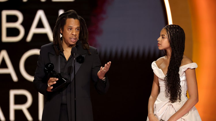 JAY-Z and Blue Ivy Carter
