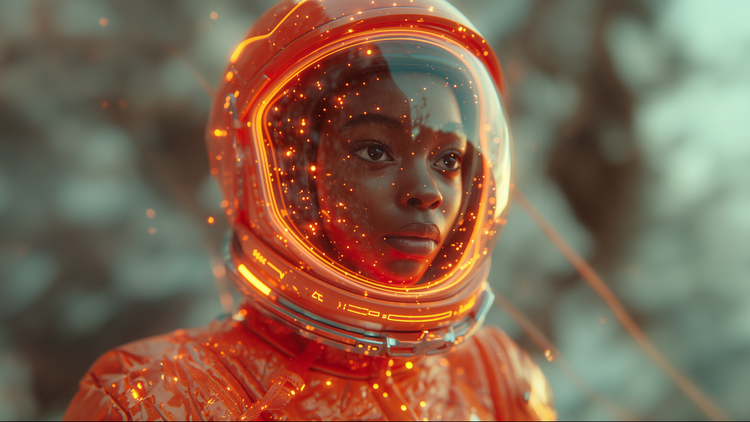 Imagine If Black woman astronaut