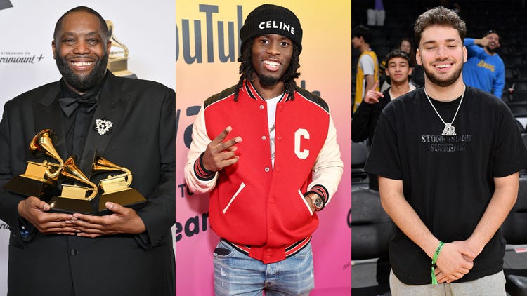 Killer Mike, Kai Cenat and Adin Ross
