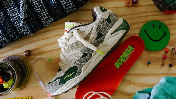 Bodega x Saucony Grid Shadow 2 “Jaunt Woven”
