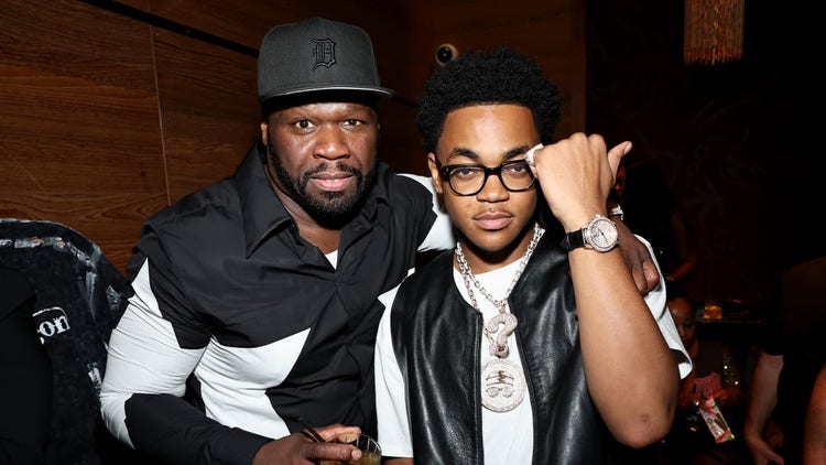 50 Cent and Michael Rainey Jr.