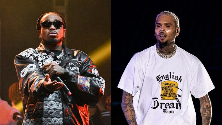 Quavo and Chris Brown