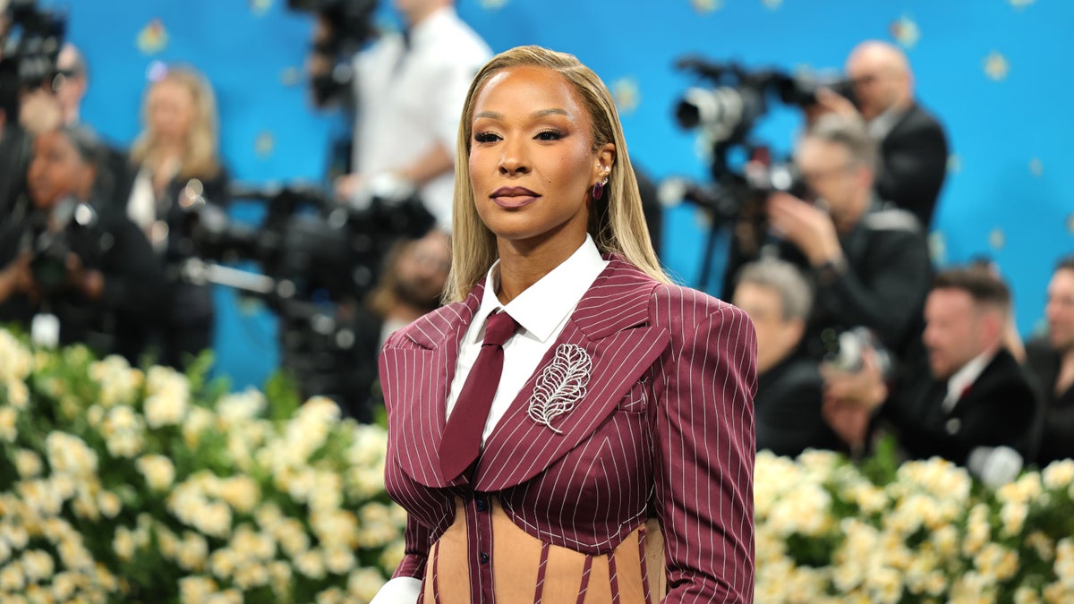 savannah james birthday dress Wardrobe Inquiry: Savannah James Celebrates Her Birthday Wearing Dundas Black Lace-Up Maxi Dress
