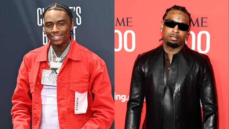 Soulja Boy and 21 Savage
