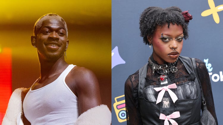 Lil Nas X and Baby Storme