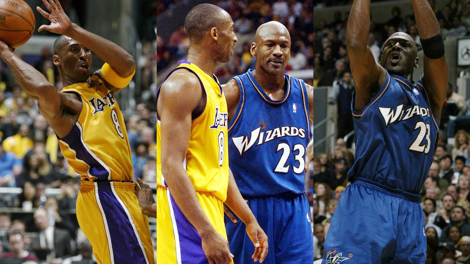 When Michael Jordan drew a charge from Kobe Bryant in 2003