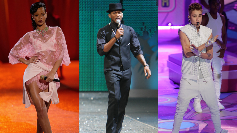 17 Hip Hop/R&B performers at the Victoria's Secret Fashion Show