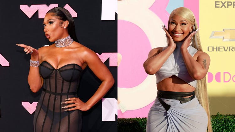Megan Thee Stallion and Nicki Minaj
