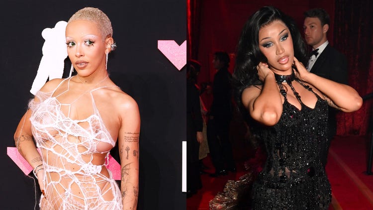 Doja Cat and Cardi B
