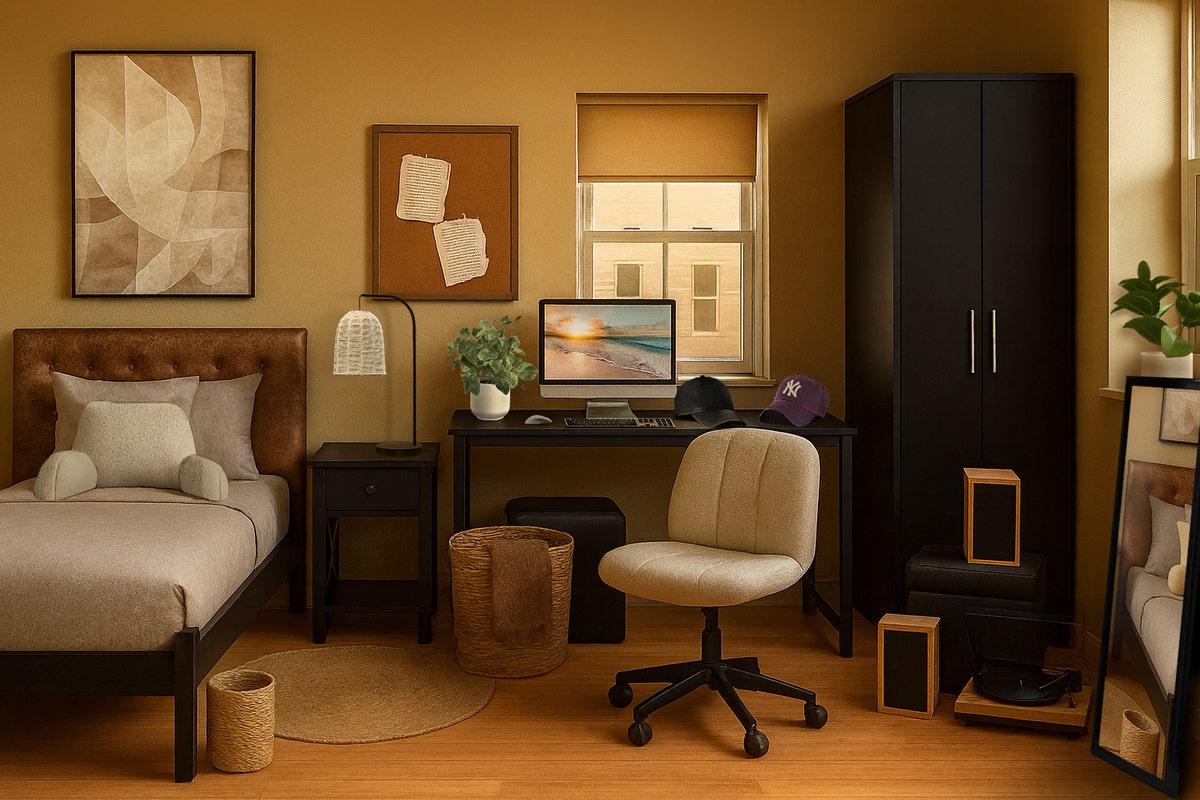 Design a cozy, R&B-inspired dorm room with Target’s back-to-college essentials