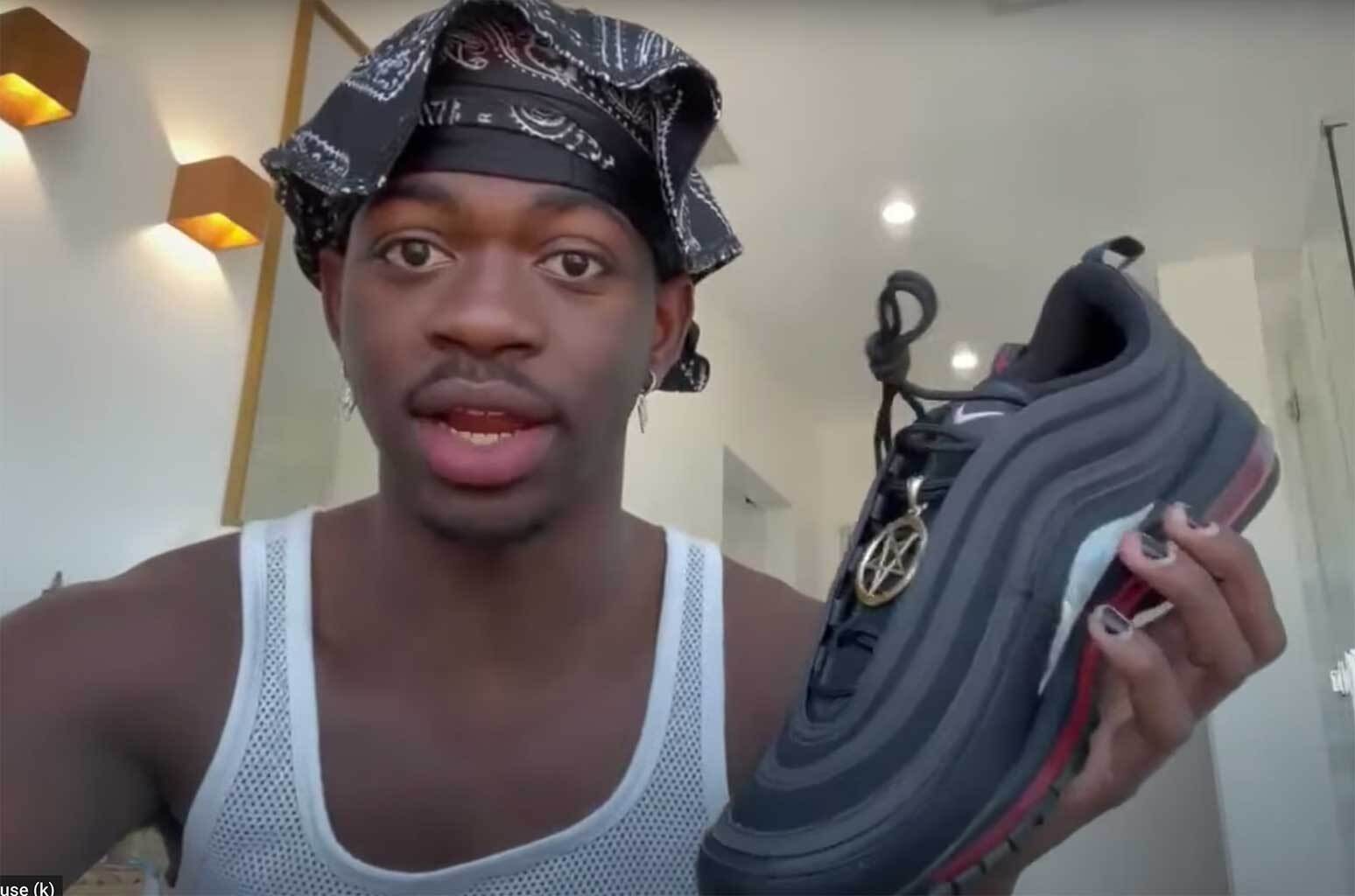lil nas selling satan shoes