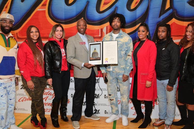 21 Savage honored with his own day in Georgia