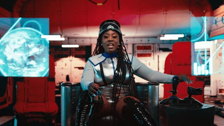 Spice heads into space for “Send It Up” video